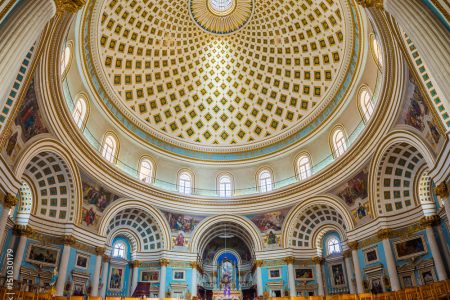 the famous Mosta dome